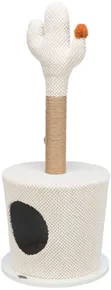 Höhle mit Kratzkaktus, 36 x 84 cm, creme